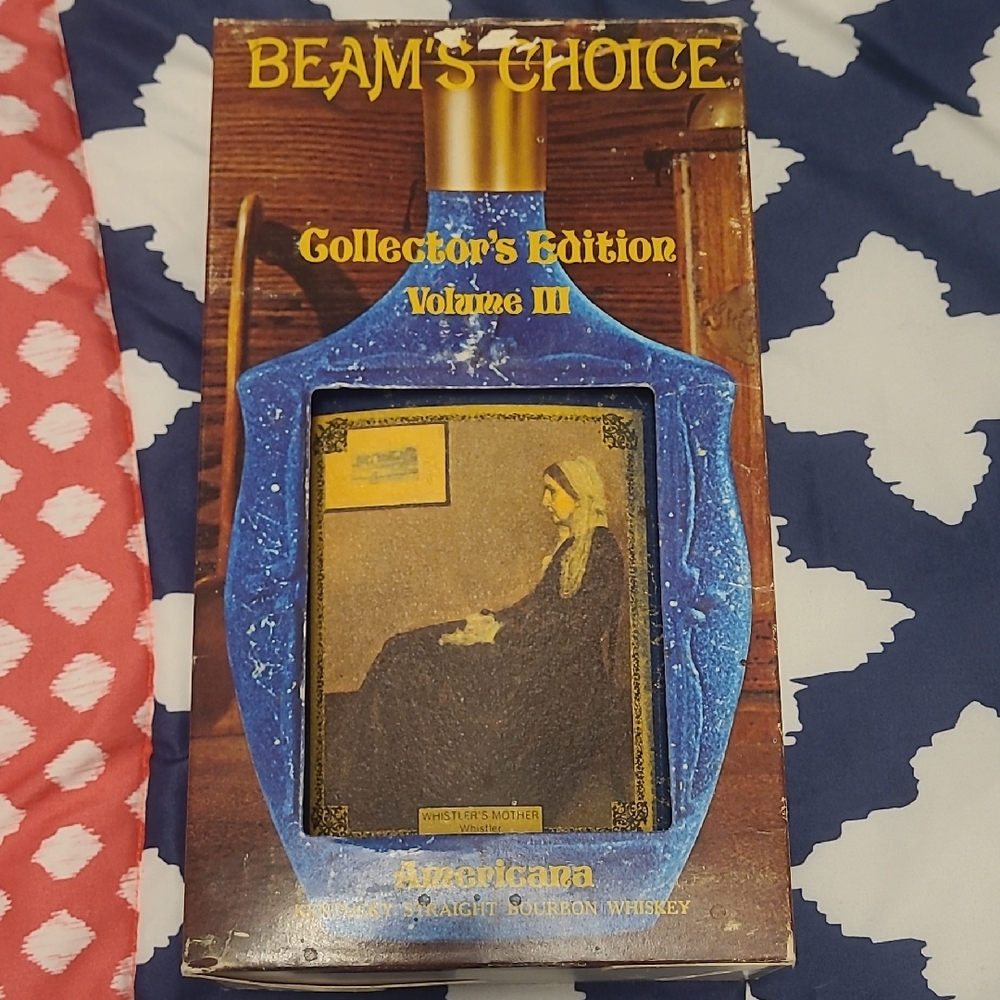 Vintage Beam's Choice Collector's Edition Volume III Whistler's Mother
